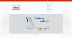 Desktop Screenshot of druhemesto.cz